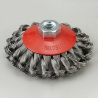 twisted Bevel wire brush