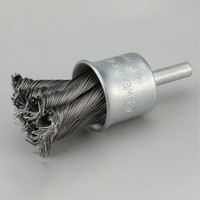 Shaft Mounted End Brushes Twisted  Knot