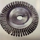 bead Twisted Knot wire wheel brush with hole