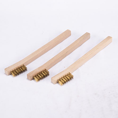 3 mini pack wooden wire brush