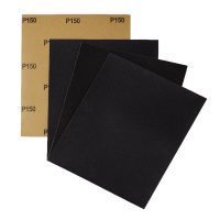 Black silicon carbide waterproof paper
