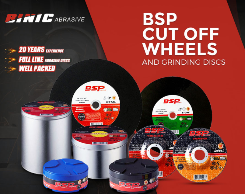 BINIC ABRASIVE CUT OFF WHEELS