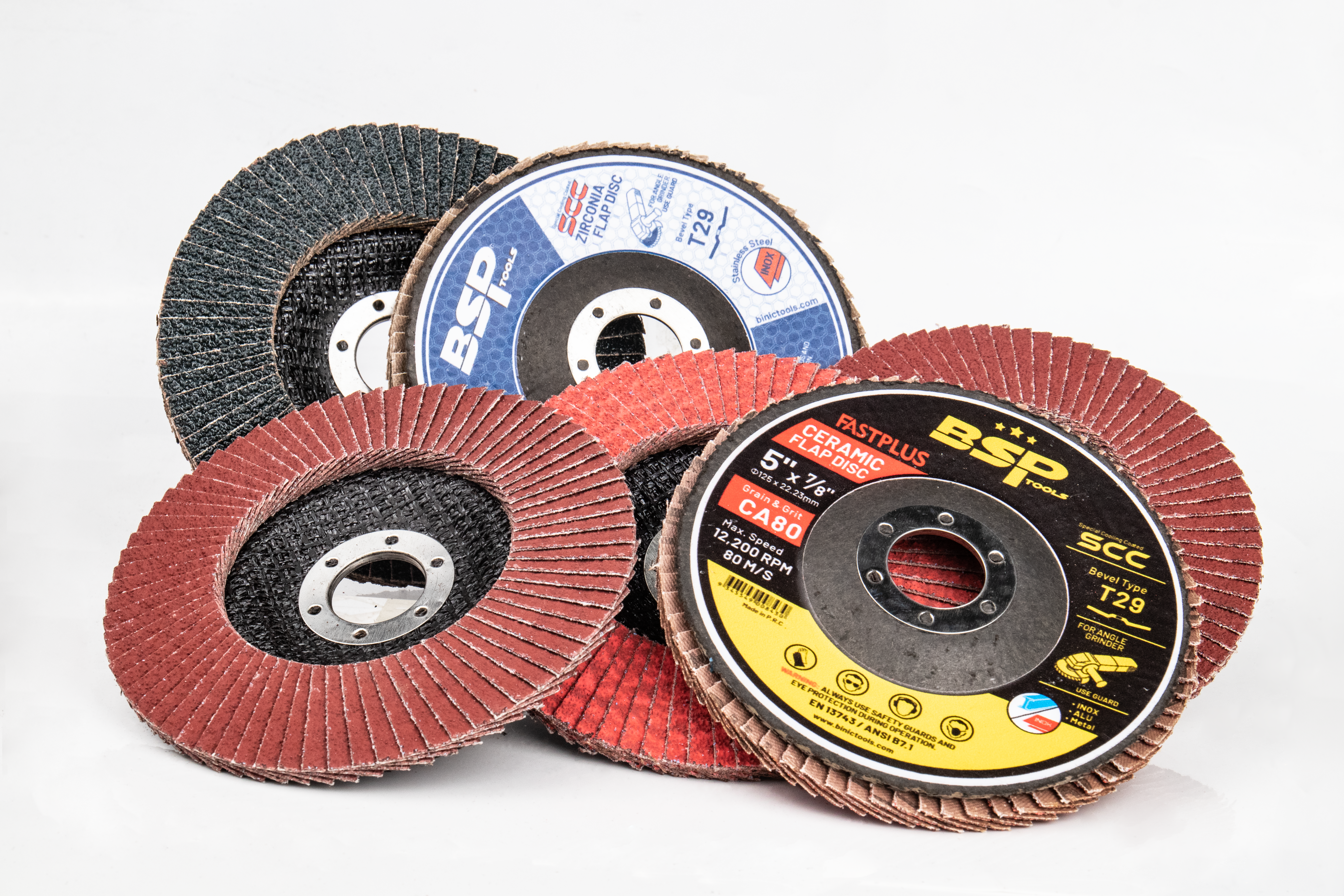 Flap Disc for Lawn Mower Blades