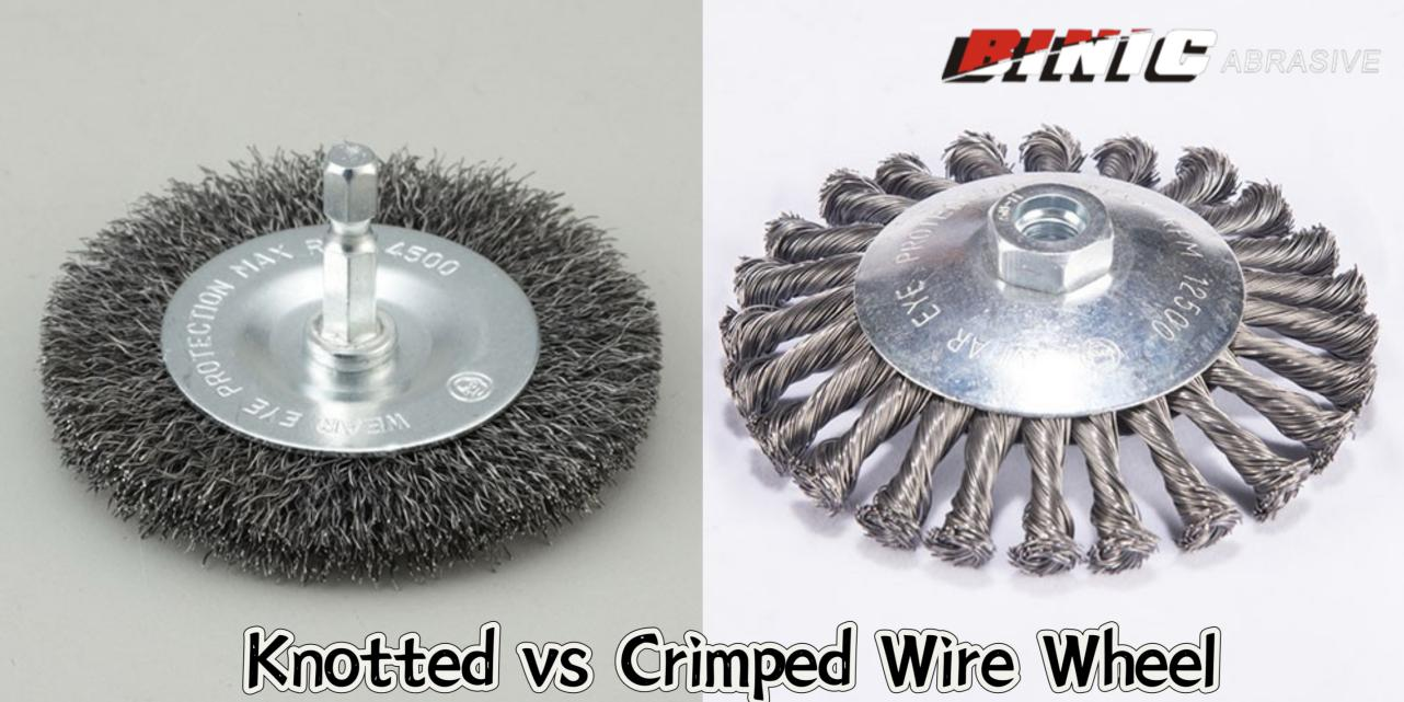 knotted vs crimped wire wheel