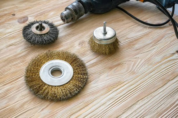 Using Wire Wheels for Removing Paint from Wood