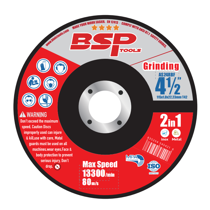 BSP GRINDING WHEEL